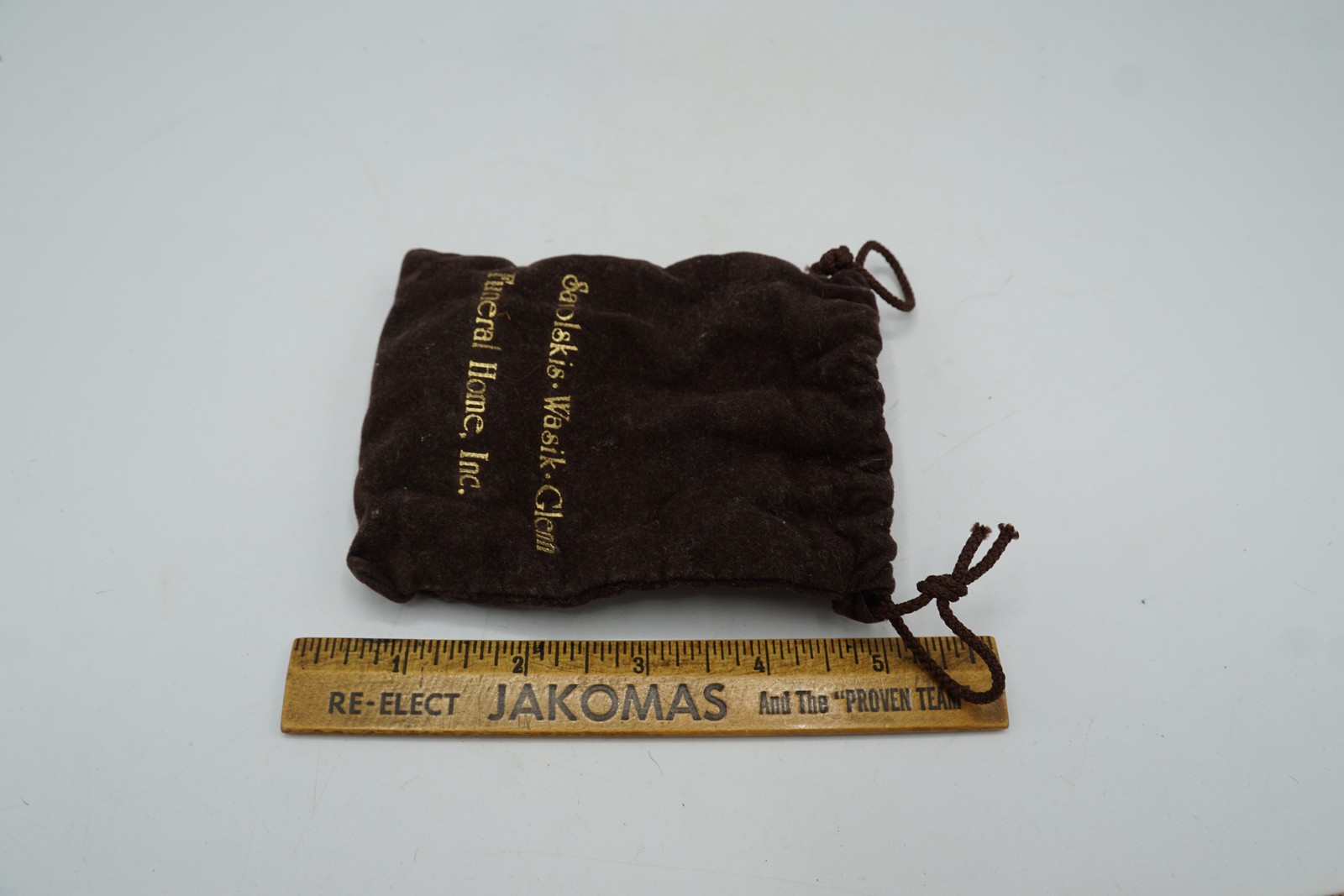 Funeral Home Mortuary Supply Drawstring Pouch Bag – Savolskis Wasik Glenn