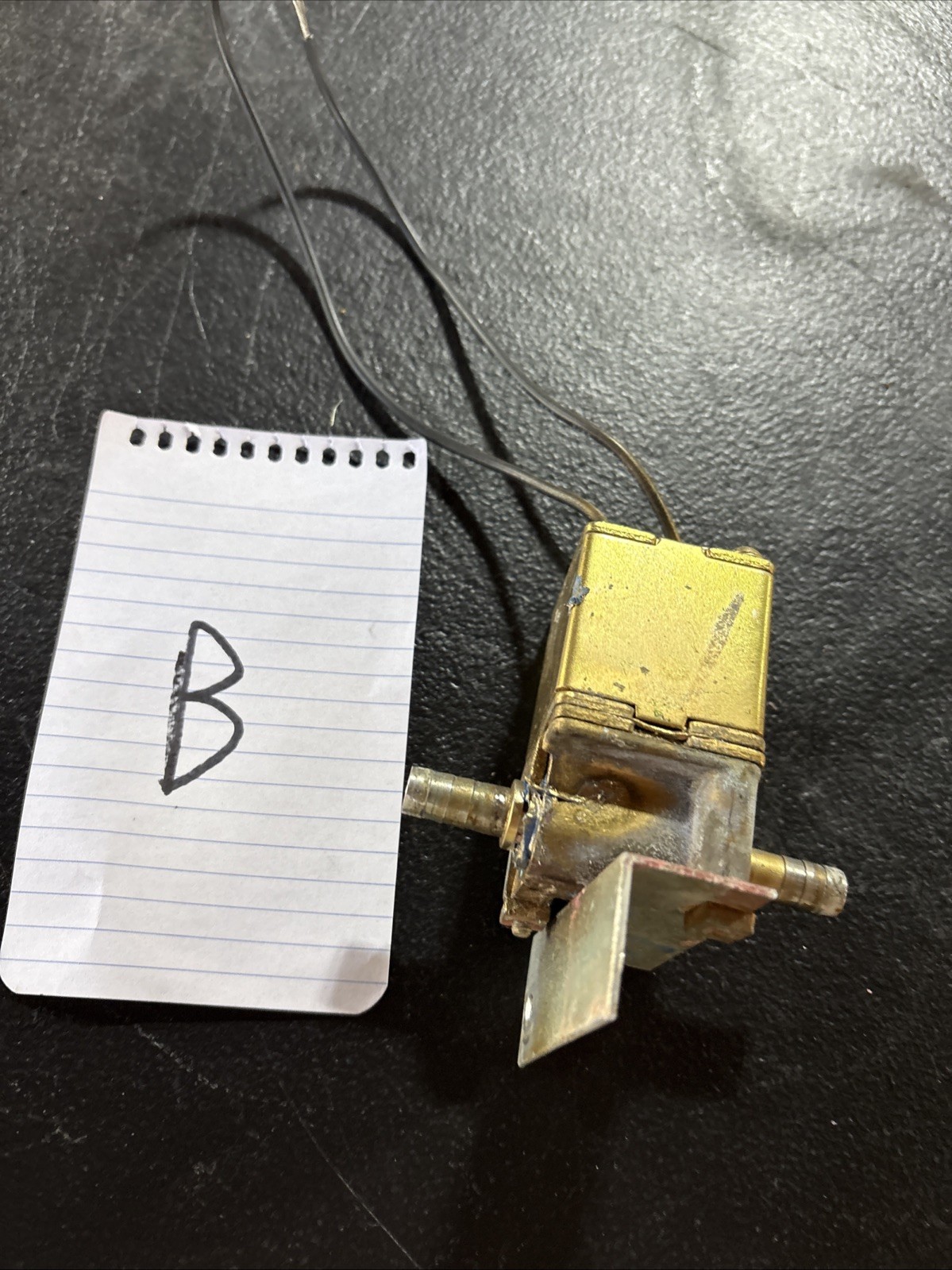 Duotonic Edwards Pierce Embalming Machine, Electric Fluid Shut Off Solenoid Used