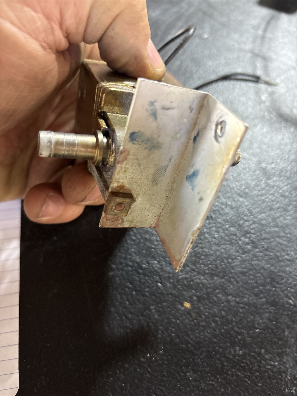 Duotonic Edwards Pierce Embalming Machine, Electric Fluid Shut Off Solenoid Used