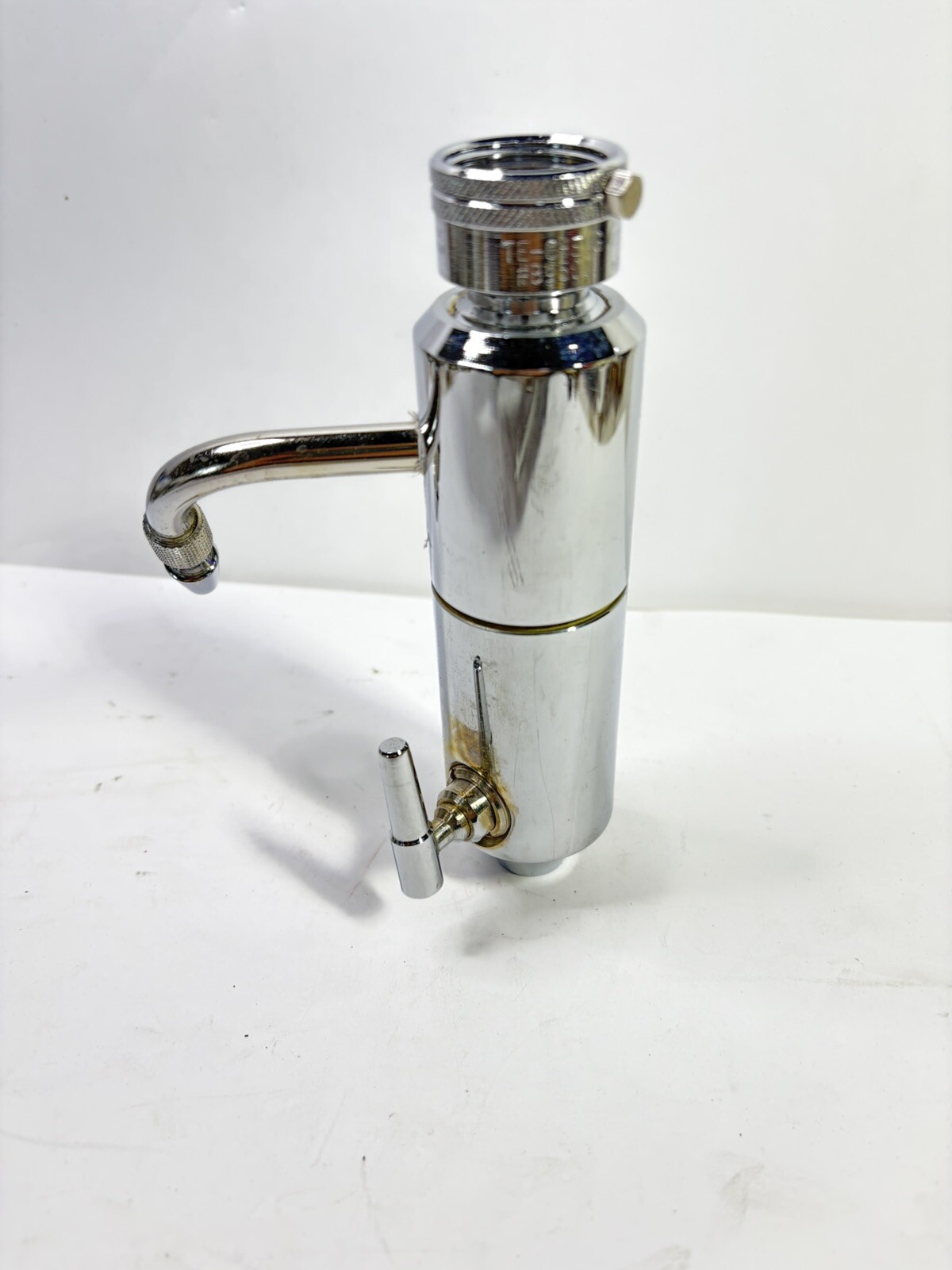 Chrome Plated Brass Deluxe Hydro Aspirator Threaded One Side
