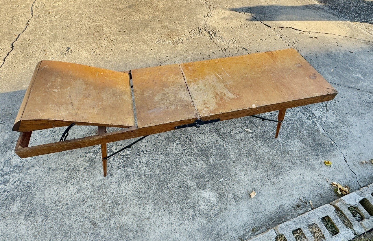 Cooling Board Embalming Table Antique Vintage Funeral Mortuary Portable
