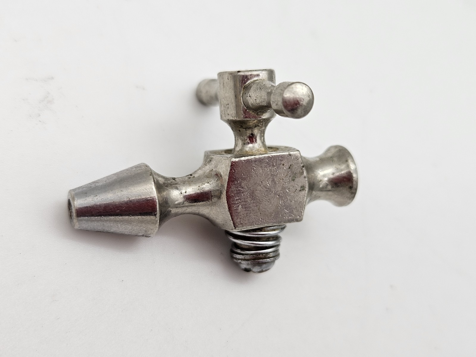 Vintage Embalming Mortuary Death Tool Curved Arterial Cannula Two Mortician