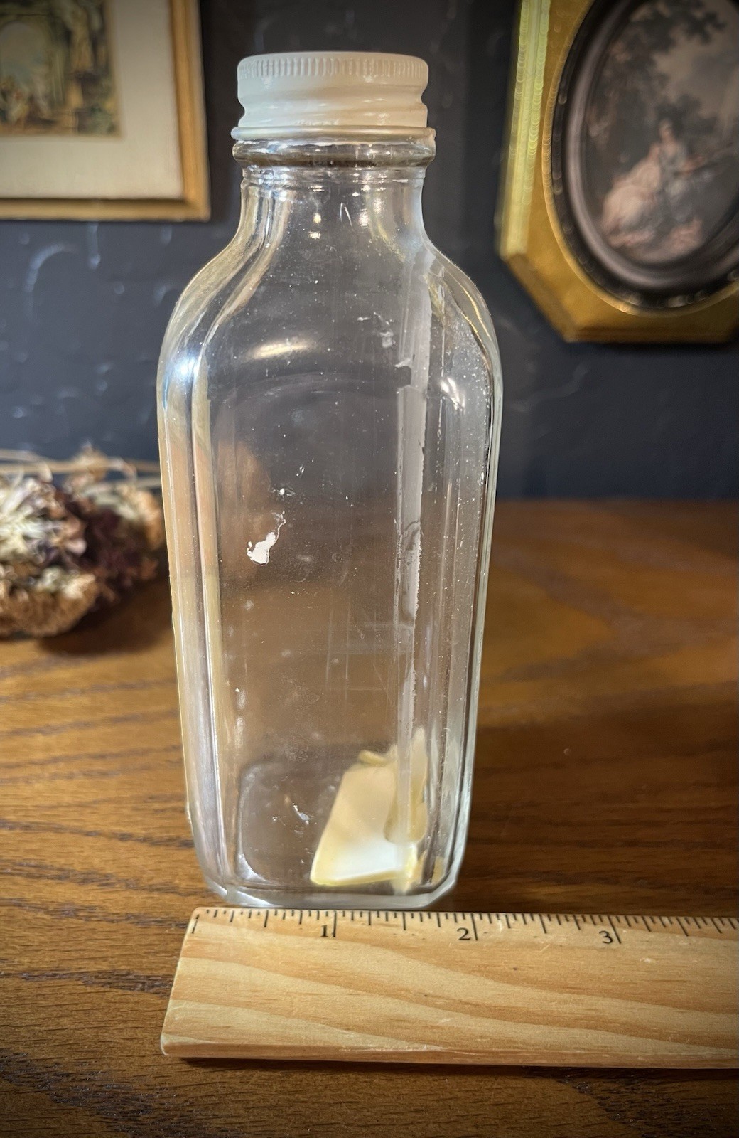 Vintage embalming Hydrol chemical co tissue builder glass bottle Philadelphia