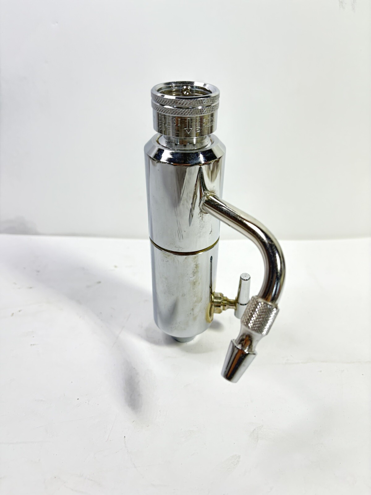 Chrome Plated Brass Deluxe Hydro Aspirator Threaded One Side