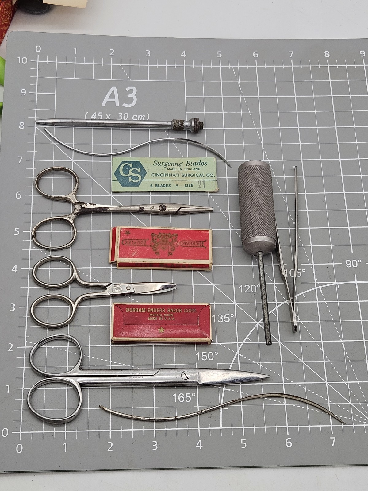 Embalming Vintage Funeral Mortuary Supply Death Mortician Oddities Misc. Tool