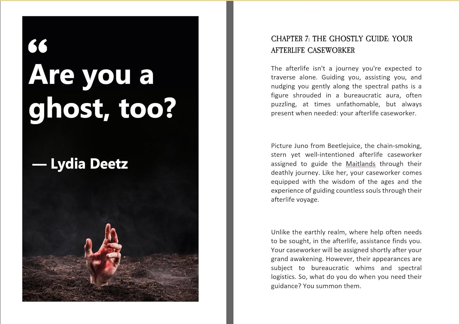 Handbook for the Recently Deceased: The Afterlife – Halloween Gifts…