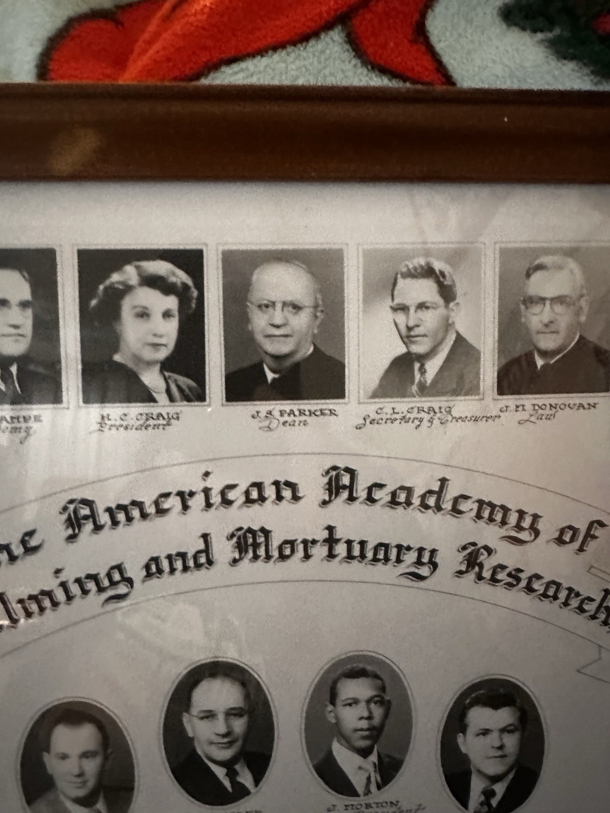 Embalming And Mortuary Research American Academy 1949 Members