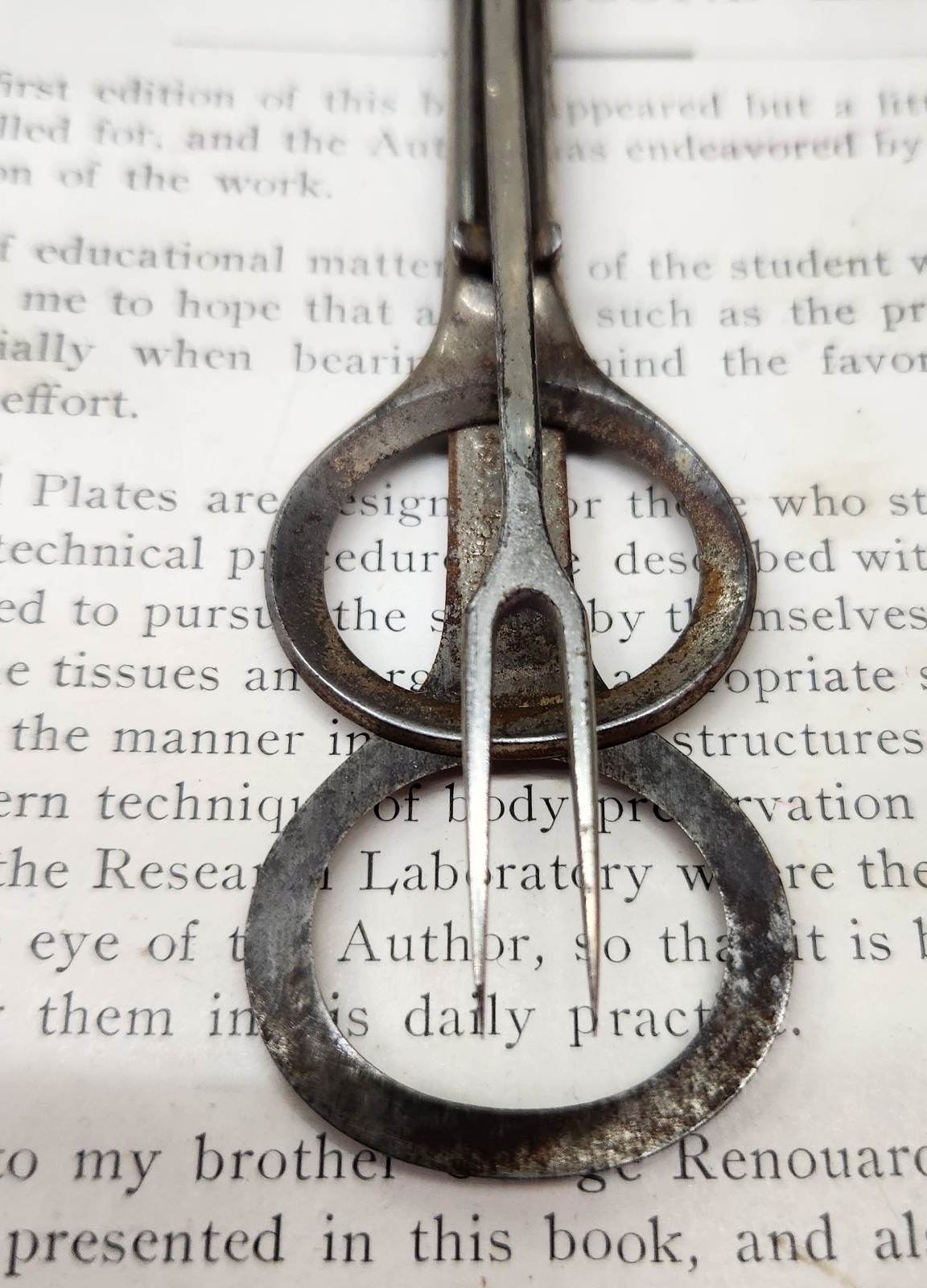 Antique Embalming Arterial Injector Tube Funeral Director Mortuary Tool…