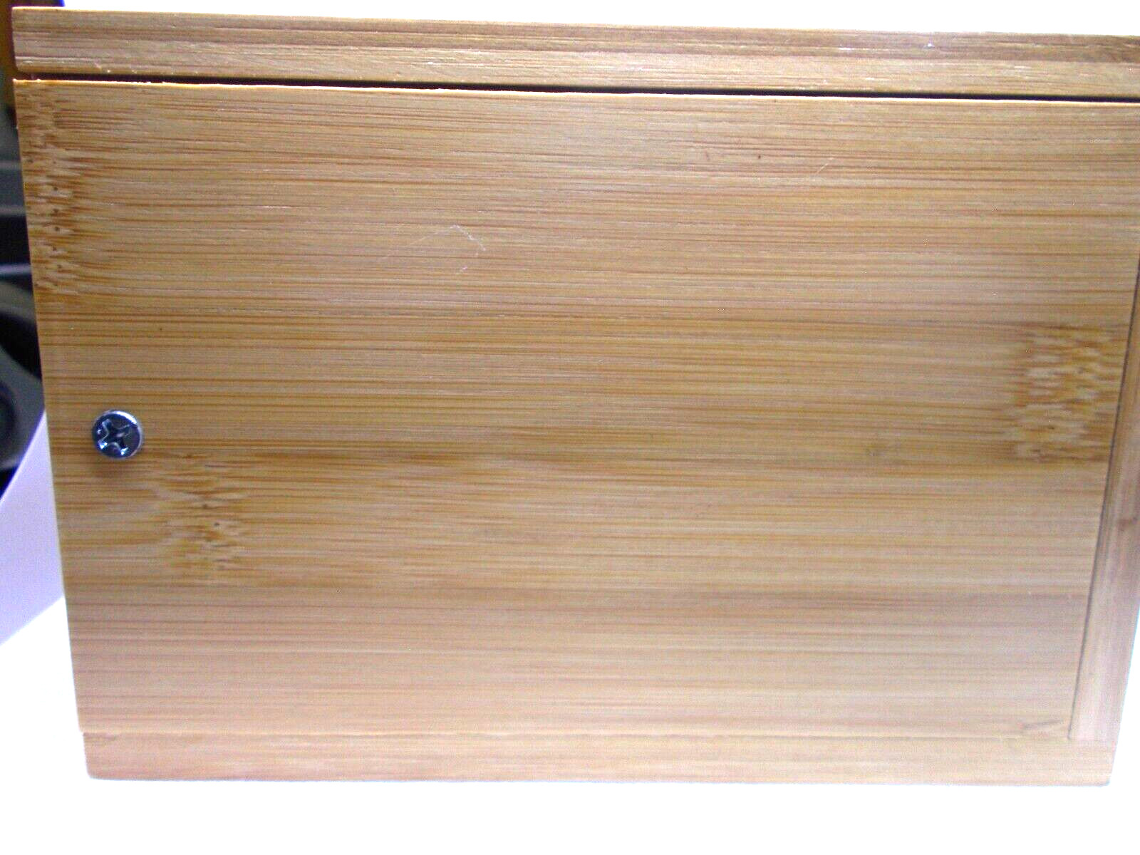 Bamboo cremains container cat med dog ashes 6 x4 x 3 tlfofs memorial box