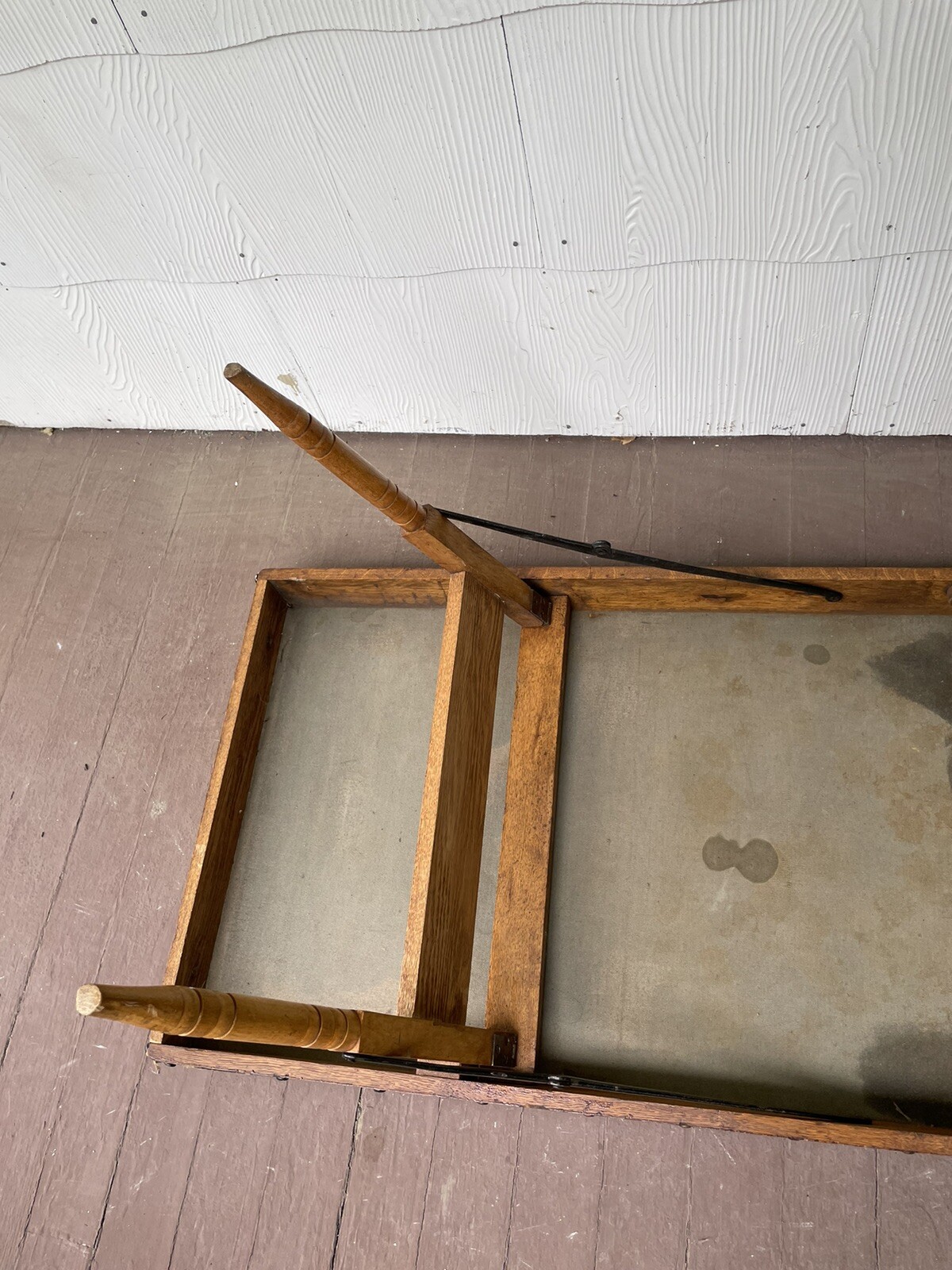 Early 20th Century Morticians Portable Cooling Board