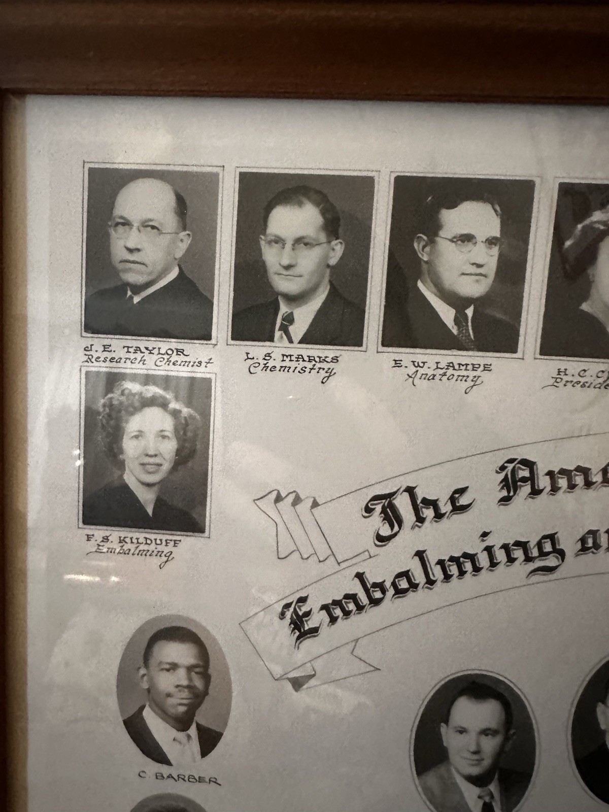 Embalming And Mortuary Research American Academy 1949 Members