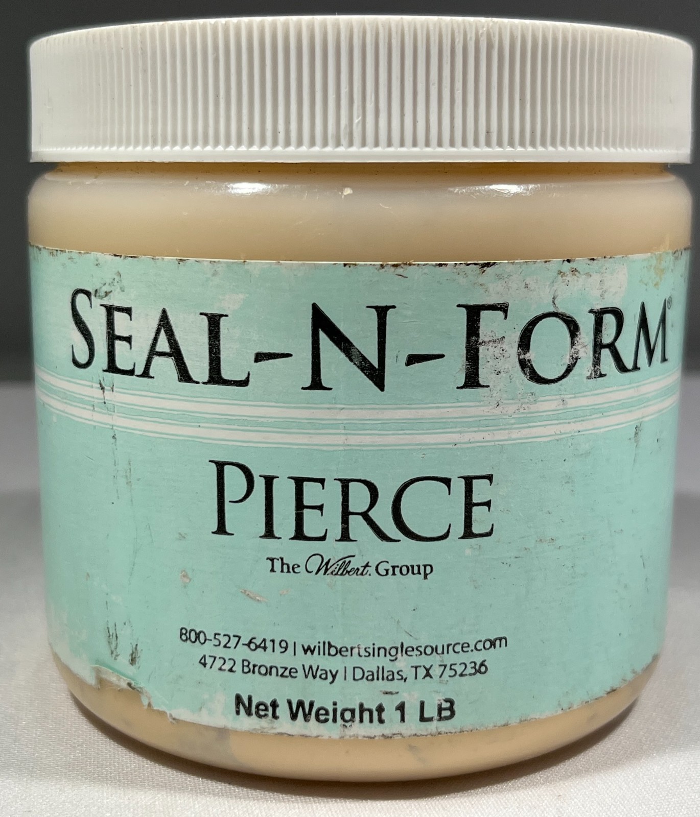 Seal-N-Form by Pierce, The Wilbert Group, 1 lb. (NOT SEALED)