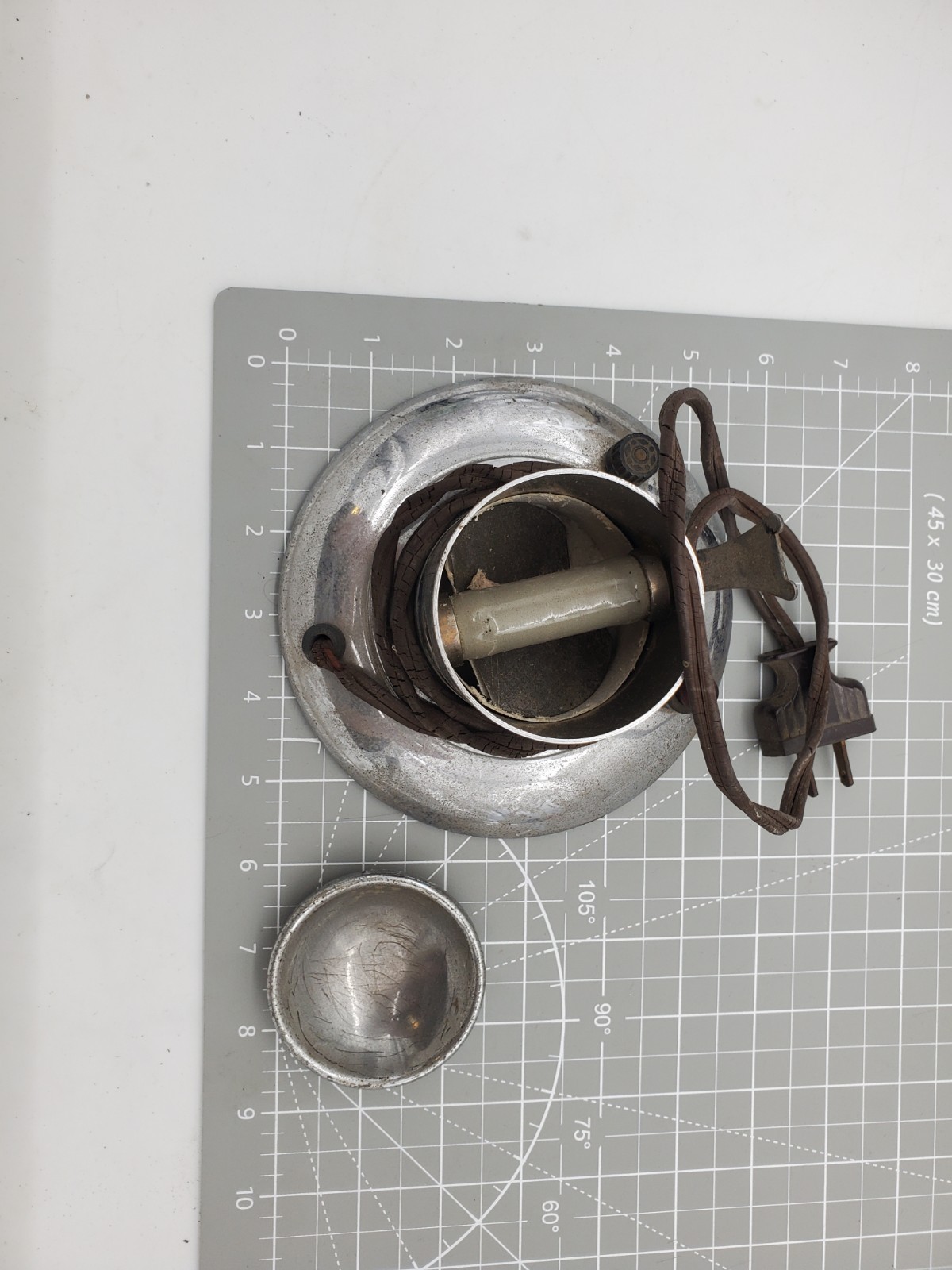 Vintage Funeral Mortuary Embalming Death Mortician Tool Weekes Device Melting