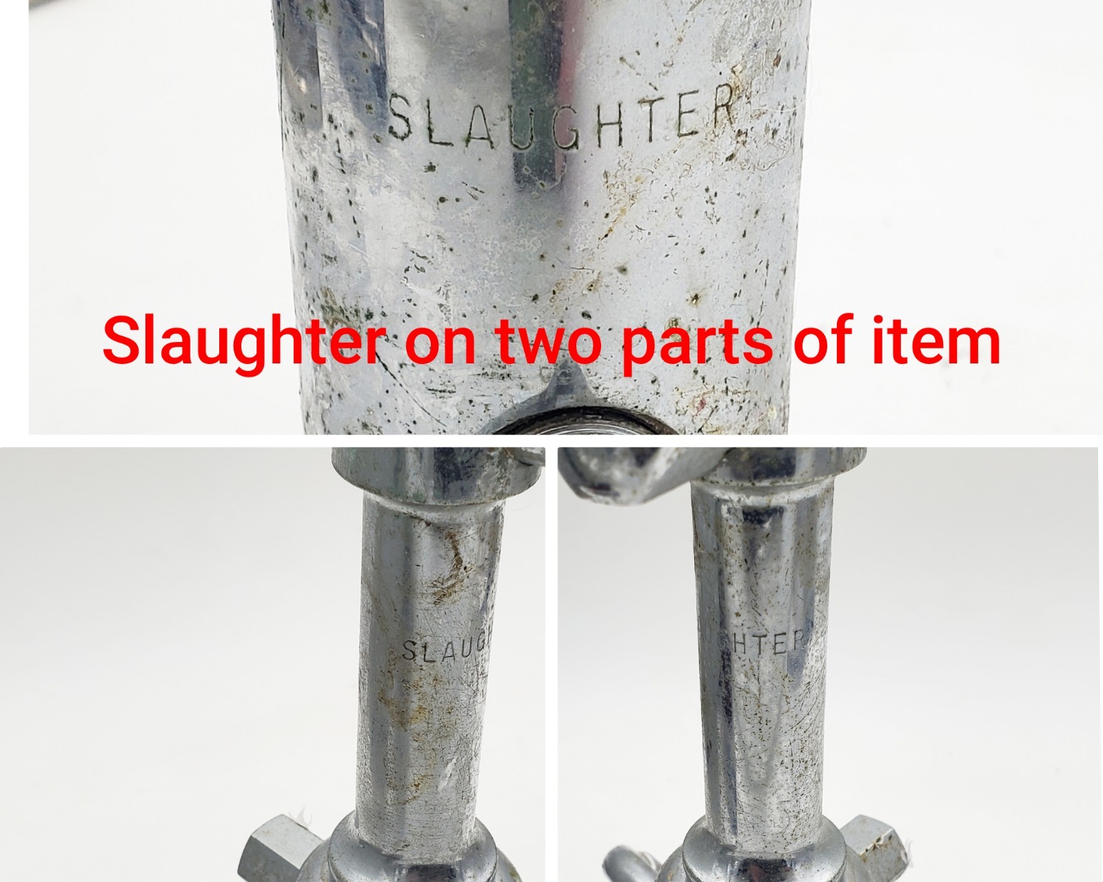 Hydro Aspirator Slaughter Vintage Funeral Mortuary Supply Death Mortician Tool