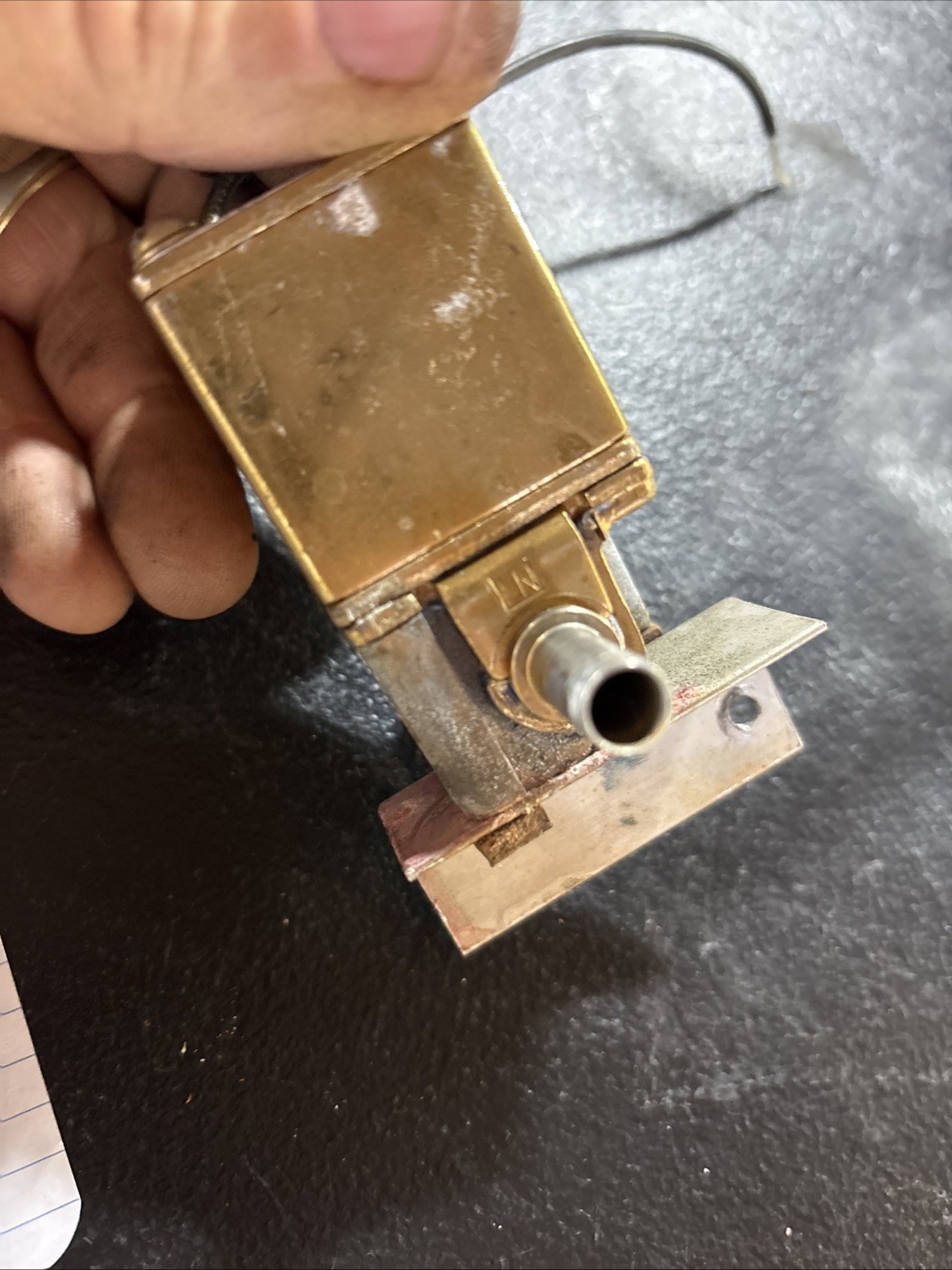 Duotonic Edwards Pierce Embalming Machine, Electric Fluid Shut Off Solenoid Used