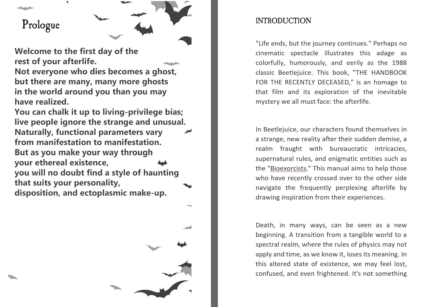 Handbook for the Recently Deceased: The Afterlife – Halloween Gifts…
